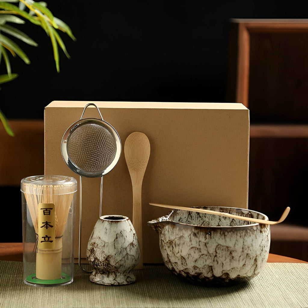 Matchira – Traditional Matcha Tea Preparation Set (6-Piece)